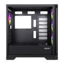 EVOLVEO Ptero Q2G, ATX / 4x ARGB 120 / sklo čelo+bok PTEROQ2G-BK