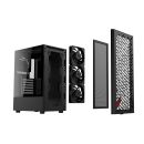 Adata XPG VALOR AIR / Midi Tower / Transpar. / Čierna VALORAIRMT-BKCWW