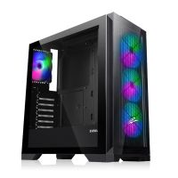 EVOLVEO Ptero Q2G, ATX / 4x ARGB 120 / sklo čelo+bok PTEROQ2G-BK