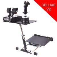 Wheel Stand Pro DELUXE V2, stojan na joystick pre Thrustmaster HOTAS WARTHOG, Saitek X55 / Saitek X52 WARTHOG