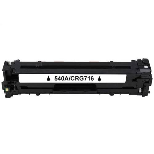 Kompatibilný toner pre HP CB540A / CF210X / CE320 / Canon CRG-716 / CRG-731H Black 2200 strán