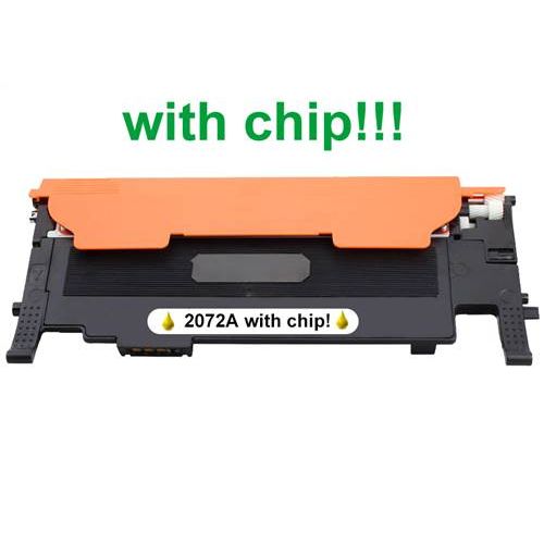 Kompatibilný toner pre HP 117A / W2072A-Plne funkčný čip! Yellow 700 strán