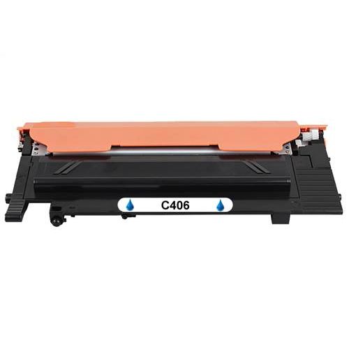 Kompatibilný toner pre Samsung CLT-C406S / ELS Cyan 1000 strán