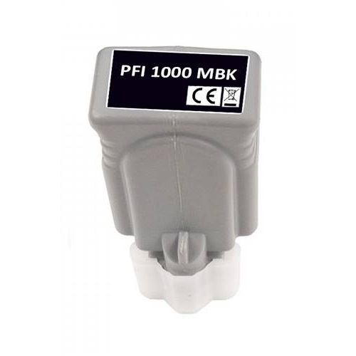 Renovovaná kazeta pre Canon PFI-1000MBK / 0545C001 Matte Black Premium 5490 strán
