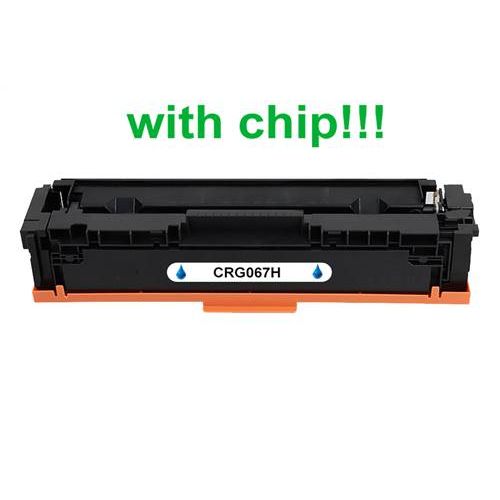 Kompatibilný toner pre Canon CRG-067H s čipom! Cyan 2350 strán