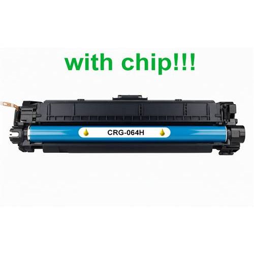Kompatibilný toner pre Canon CRG-064H s čipom! Yellow 10400 strán