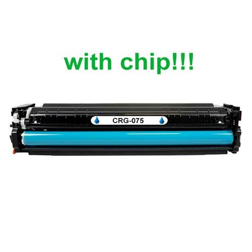 Kompatibilný toner pre Canon CRG-075 s čipom ! Cyan / 6364C002 1300 strán