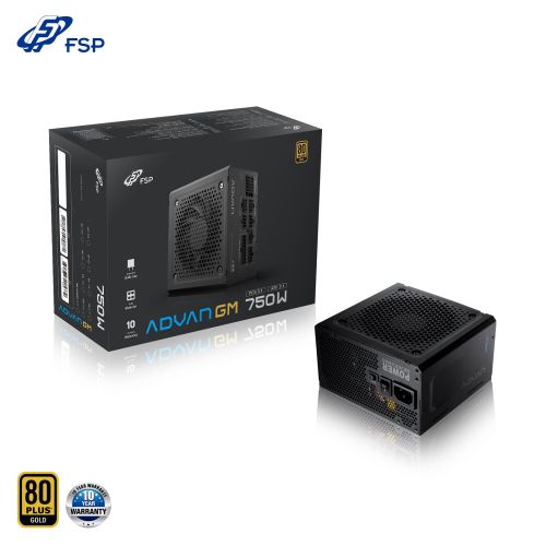 FSP ADVAN GM / 750W / ATX 3.1 / 80PLUS Gold / Modular / Retail PPA7508300