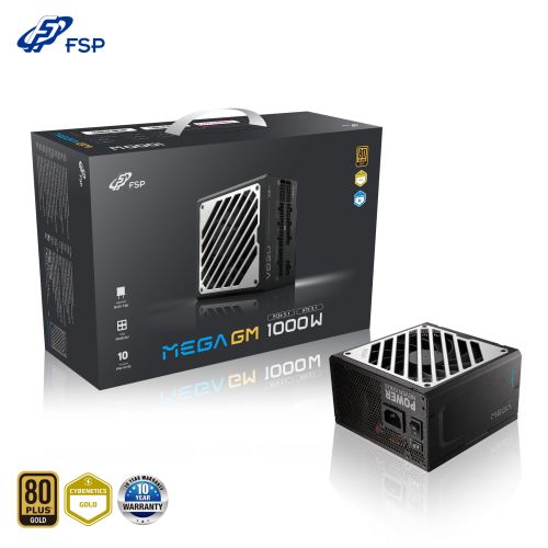 FSP MEGA GM / 1000W / ATX 3.1 / 80PLUS Gold / Modular / Retail PPA10A4501