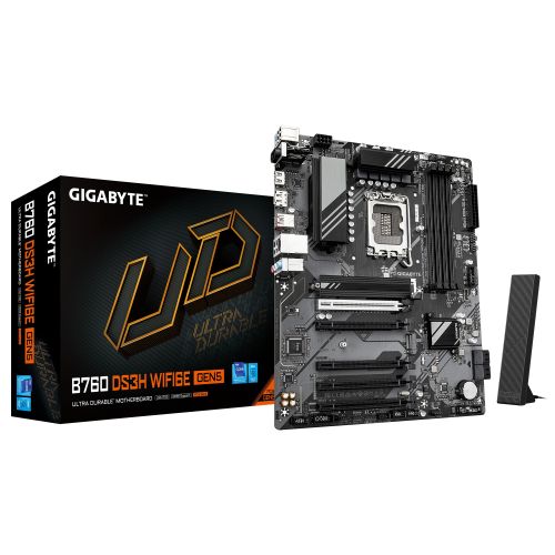GIGABYTE B760 DS3H WIFI6E GEN5 / LGA 1700 / ATX B760 DS3H WF6E GEN5