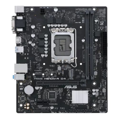 ASUS PRIME H610-R D4-SI / LGA 1700 / mATX 90MB1B40-M0ECY0