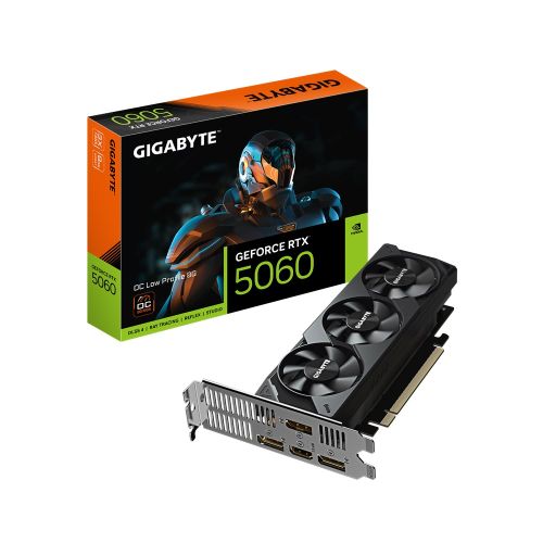 GIGABYTE GeForce RTX 5060 Low Profile / OC / 8GB / GDDR7 GV-N5060OC-8GL
