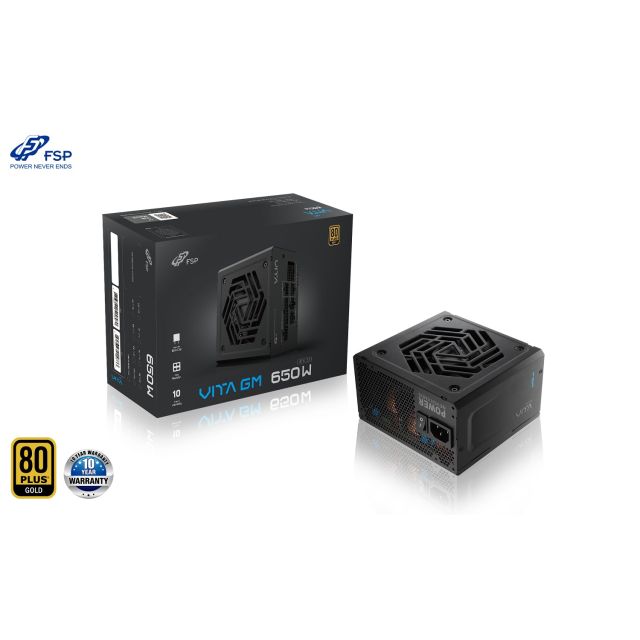 FSP VITA GM / 650W / ATX 3.1 / 80PLUS Gold / Modular / Retail PPA6506602