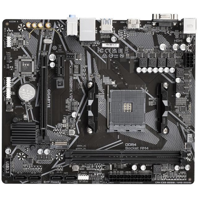 GIGABYTE A520M K V2 / AM4 / mATX A520M K V2